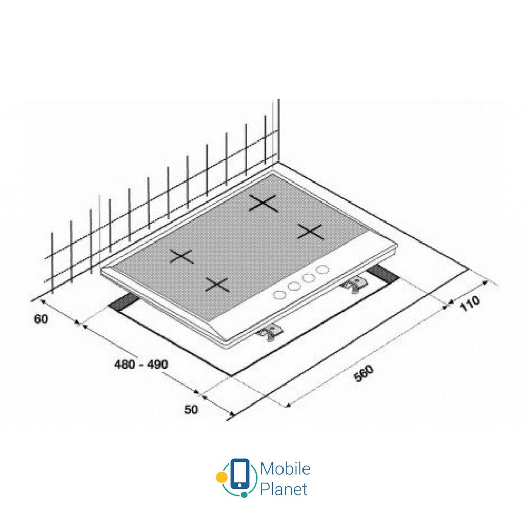 BEKO HIAG 64225 SX  Тип поверхности: газовая;