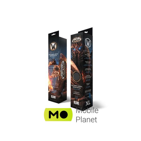 Blizzard World of WarCraft Shadowlands Bolvar 0 XL (FBLMPWOWLEACH21XL) (UA) Матеріал корпусу: гума, тканина;