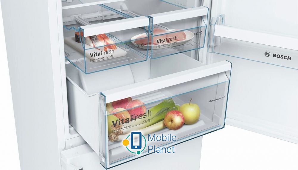 Bosch KGN39VW316 Тип холодильника: двокамерний;