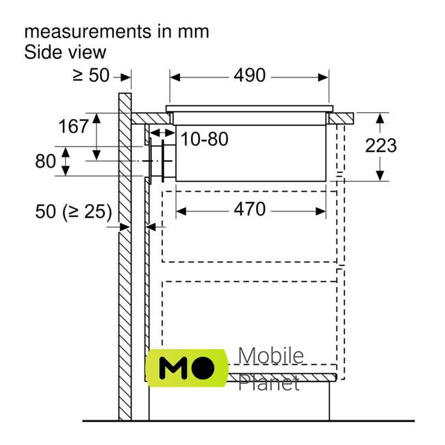 Bosch PXX 875 D 67 E Характеристики:; профиля HomeConnect
