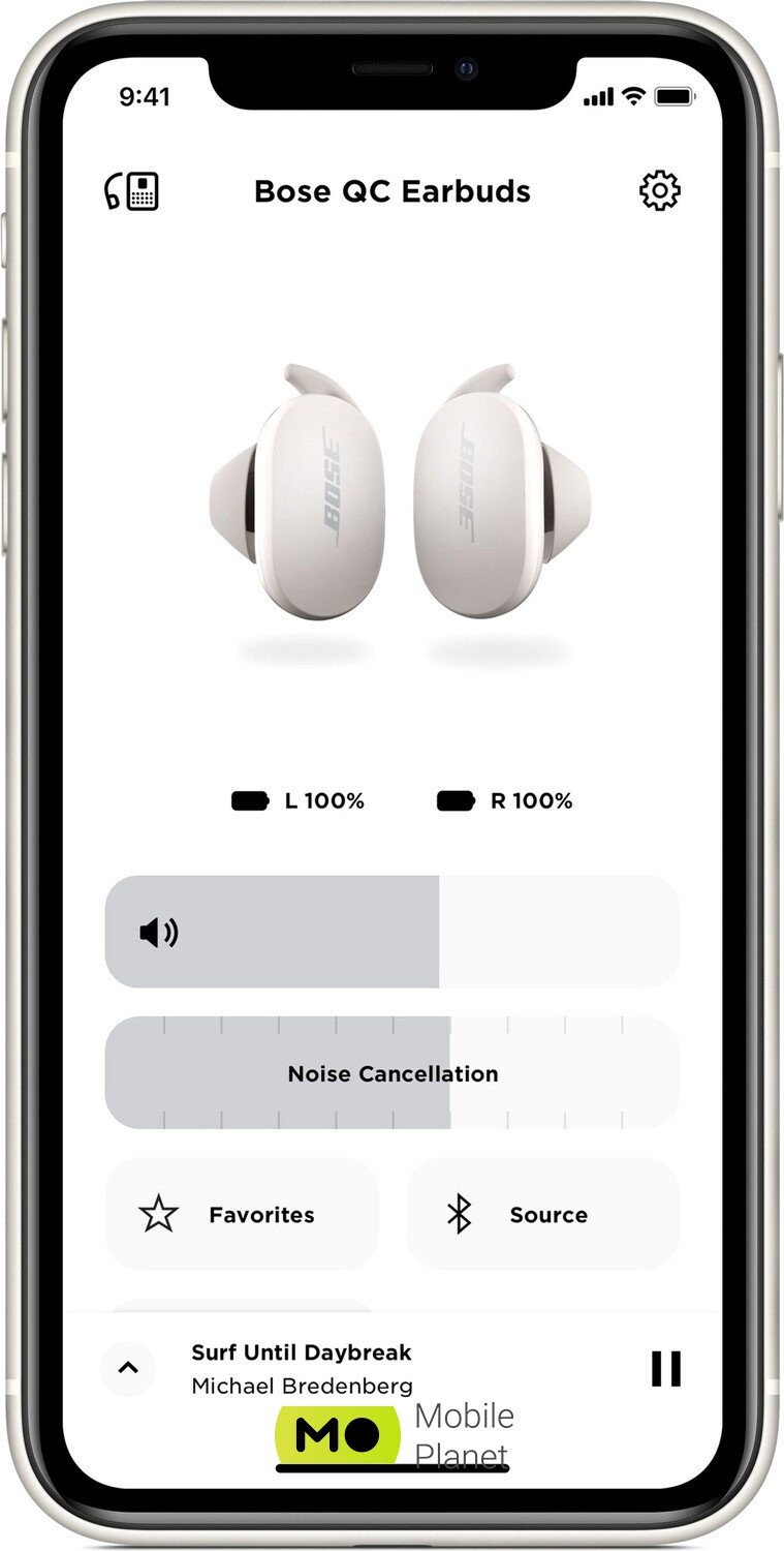 Bose QuietComfort Earbuds (Soapstone) (831262-0020) Вид наушников вкладыши