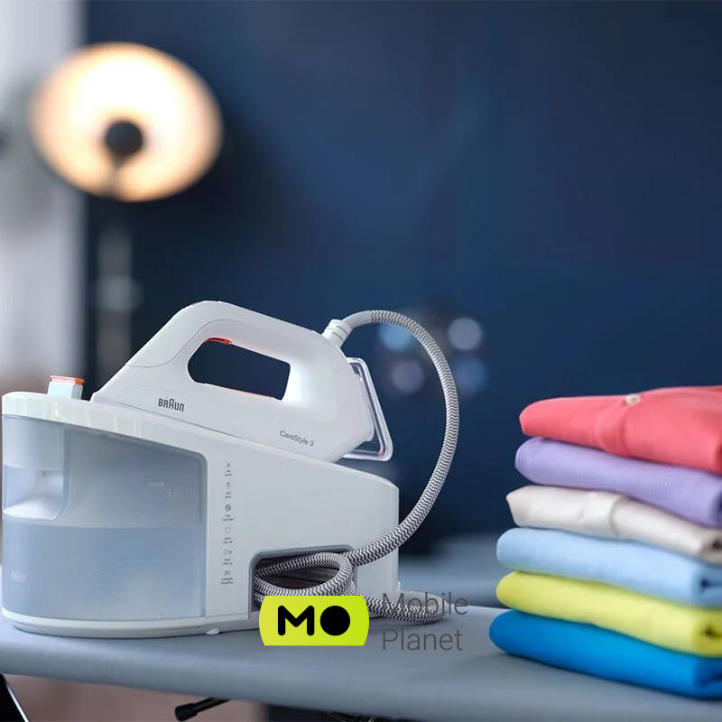 Braun CareStyle 3 IS 3132 WH мощность, Вт: 2400; подошва: 3D Eloxal;