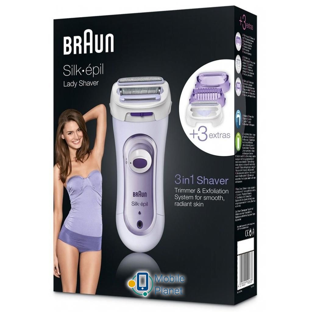 BRAUN LS 5560 Система гоління: Сіткова; Спосіб