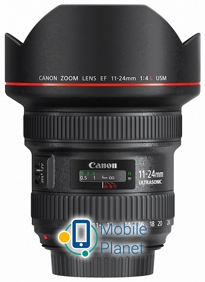 Canon EF 11-24mm f/4L USM (9520B005) (UA) Тип об'єктива: ширококутний;