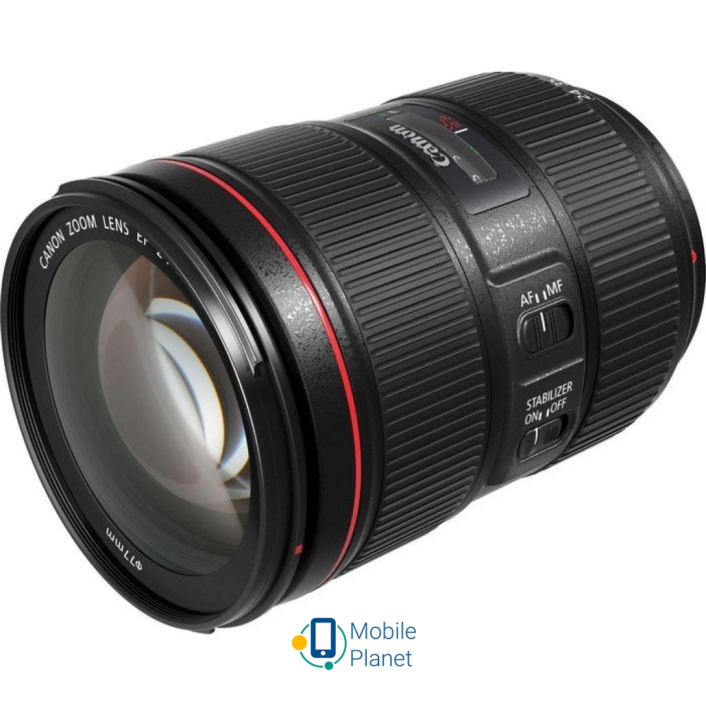 Canon EF 24-105mm f/4L II IS USM (1380C005) (UA) Зміна фокусної відстані: