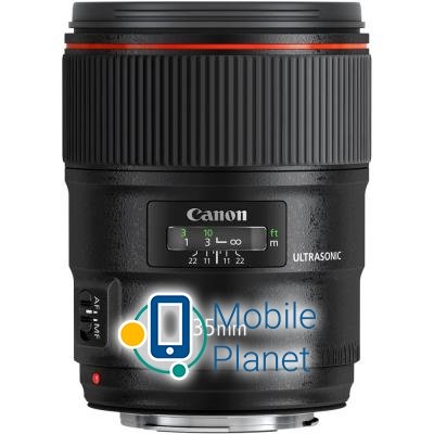 Canon EF 35mm f/1,4L II USM (9523B005) Зміна фокусної відстані: