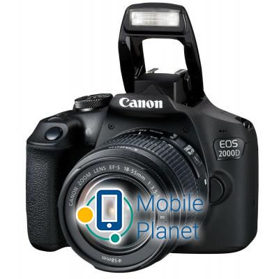 Canon EOS 2000D 18-55 IS II kit (2728C008) (UA) Тип фотокамер: Дзеркальні; Тип