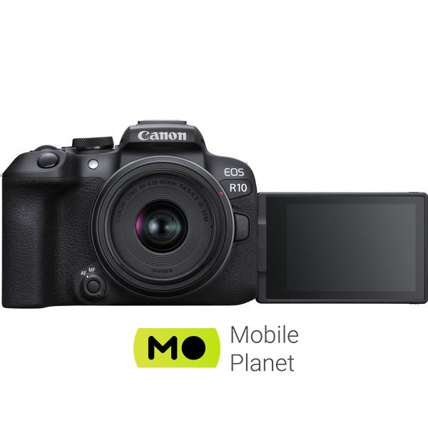 Canon EOS R10 + RF-S 18-45 IS STM (5331C047) (UA) Тип фотокамер: Системні;