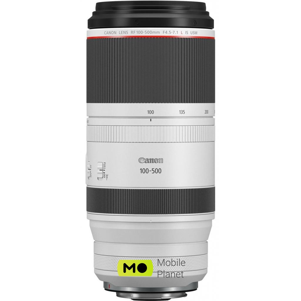 Canon RF 100-500mm f / 4.5-7.1 L IS USM (4112C005) (UA) Категорія: Зум-об'єктиви; Тип