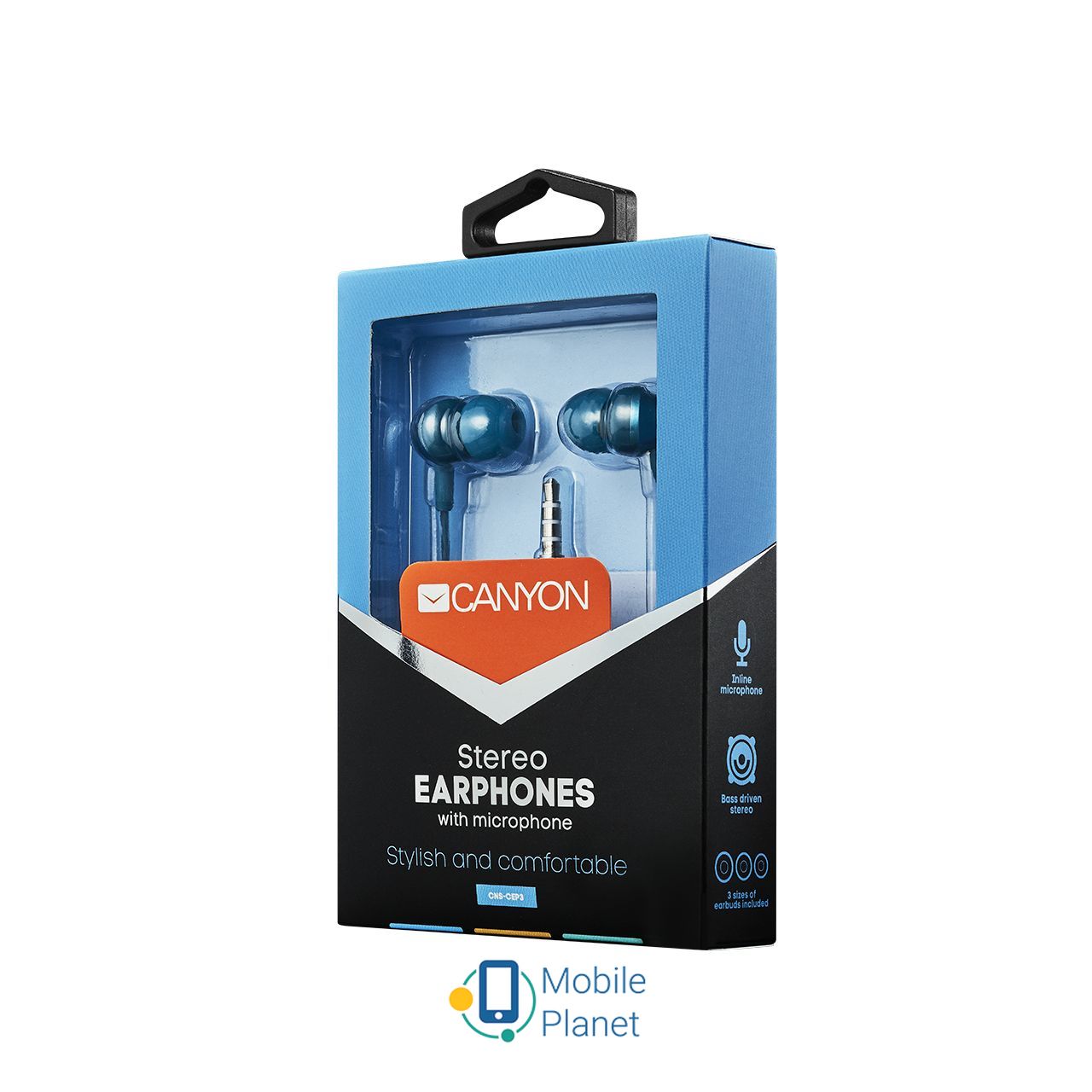 Canyon CNS-CEP3BG Blue/Green (UA) Тип: вакуумні; Тип підключення: