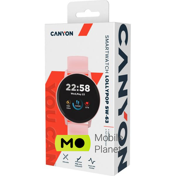 Canyon CNS-SW63PP Lollypop (CNS-SW63PP) (UA) Тип: дорослі; Форма годинника: