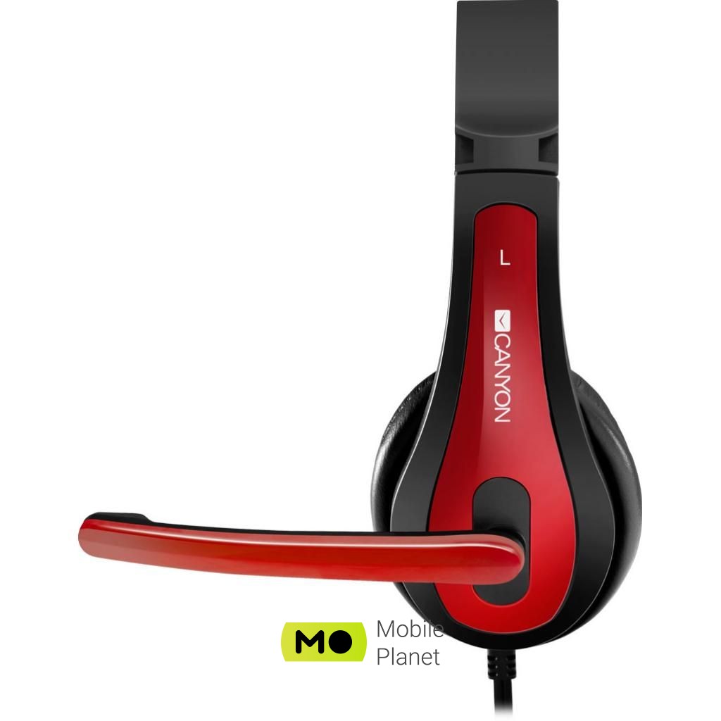CANYON HSC-1 Black-Red (CNS-CHSC1BR) (UA) Подключение проводное