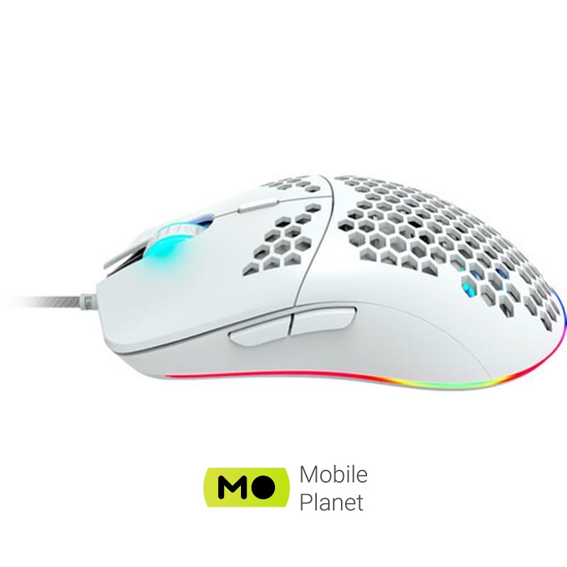 Canyon Puncher GM-11 Gaming White (CND-SGM11W) USB (UA) Тип підключення: Проводове; Тип