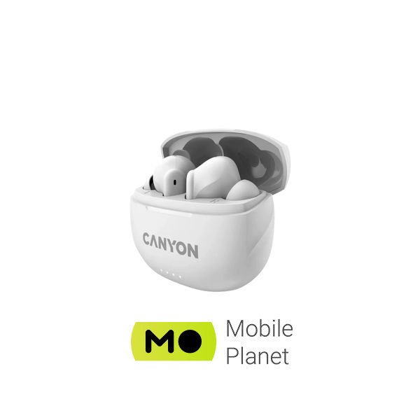 Canyon TWS-8 White (CNS-TWS8W) (UA) Тип пристрою: гарнітура; Тип: TWS