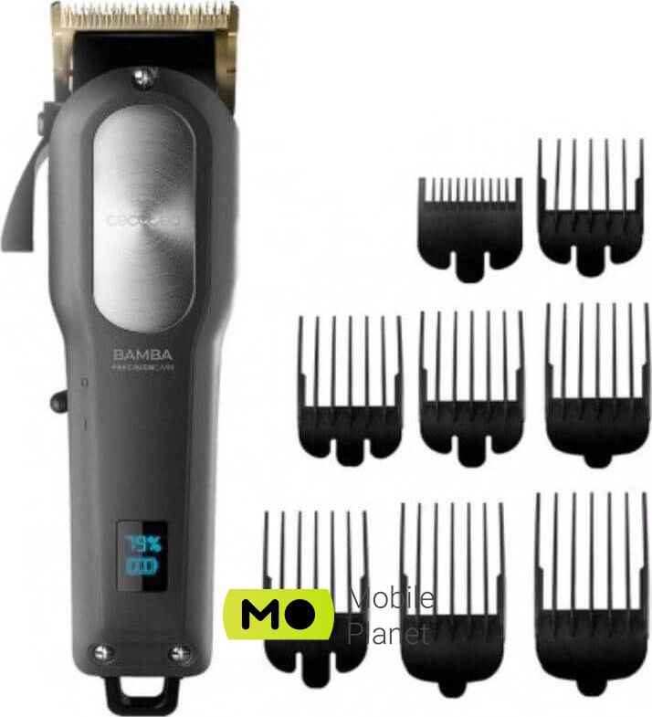 Cecotec Bamba PrecisionCare ProClipper Titanium Go CCTC-04218 (8435484042185) Количество насадок: 8;