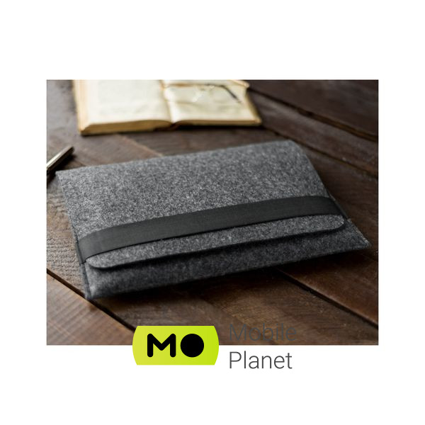 Чехол для ноутбука Gmakin 14 Macbook Pro, horizontal, Dark Gray (GM14-14) (UA) Материал поликарбонат