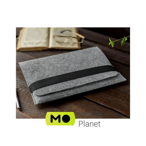 Чохол для ноутбука Gmakin 14 Macbook Pro, horizontal, Light Gray (GM15-14) (UA) Матеріал полікарбонат