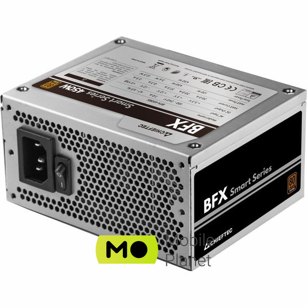 Chieftec 450W (BFX-450BS) (UA) Тип БП для комп'ютерів