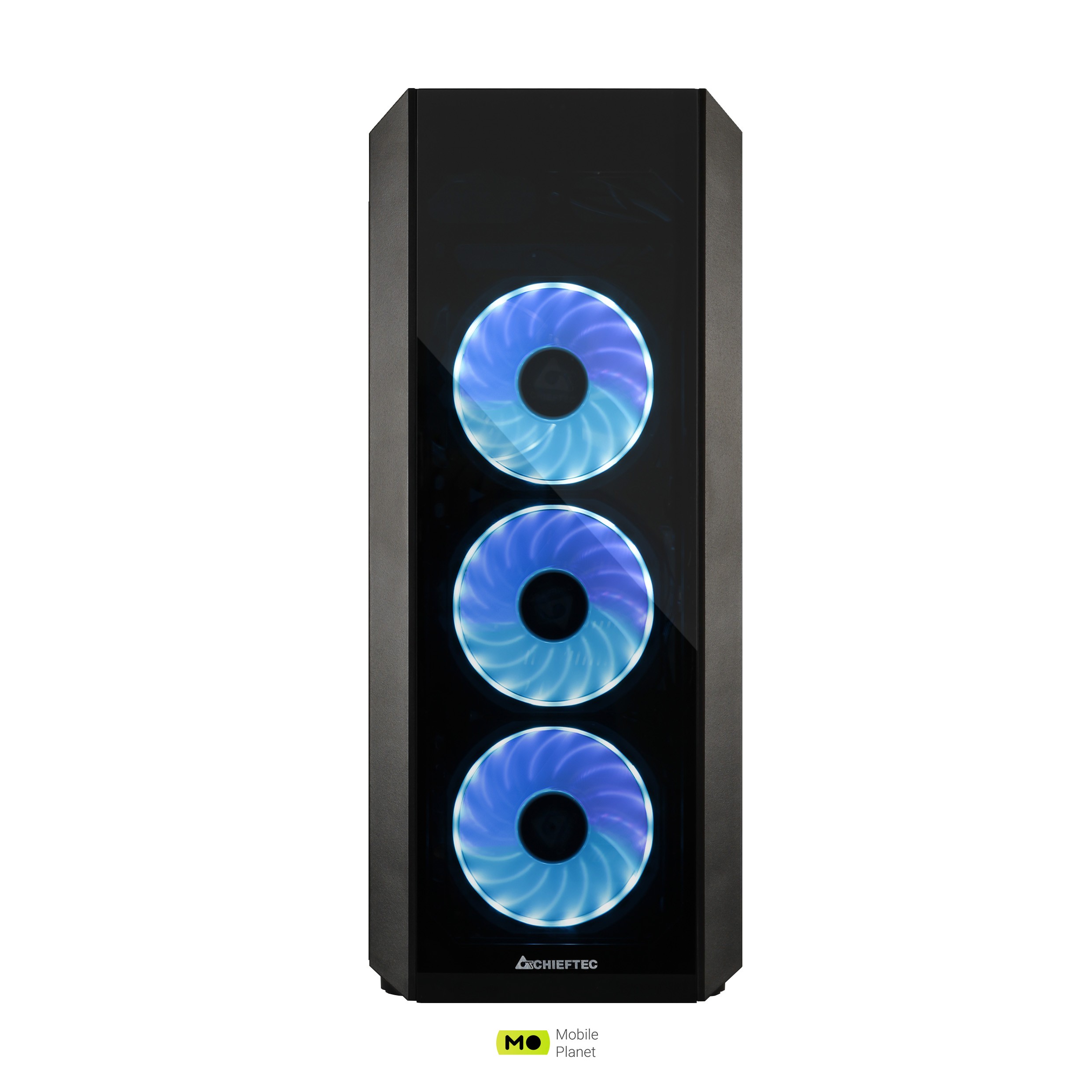 Chieftec Gaming Scorpion III Tempered Glass Edition, без БП (GL-03B-OP) (UA) Роз'ємів USB 3.0 2 шт ( USB3.1 Gen 1)