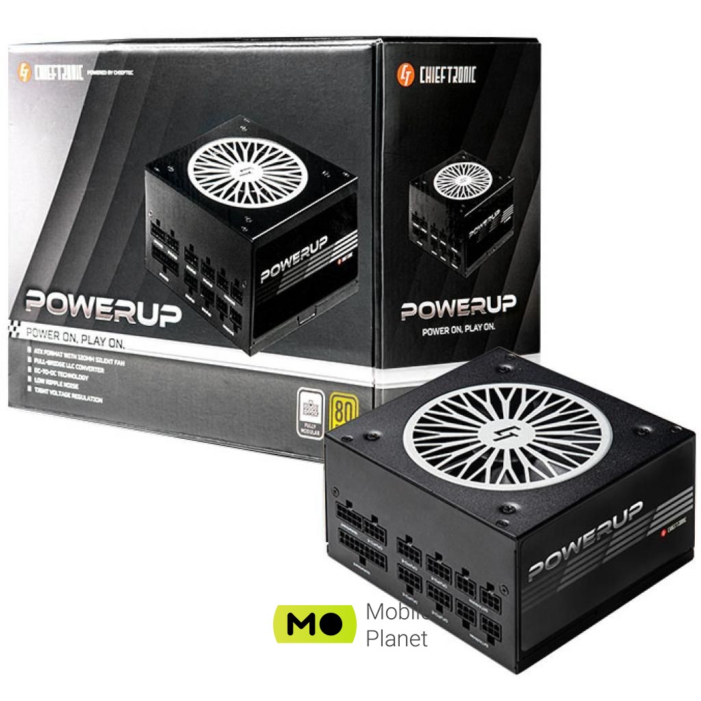 Chieftronic 850W PowerUP Gold (GPX-850FC) (UA) Стандарт БП ATX