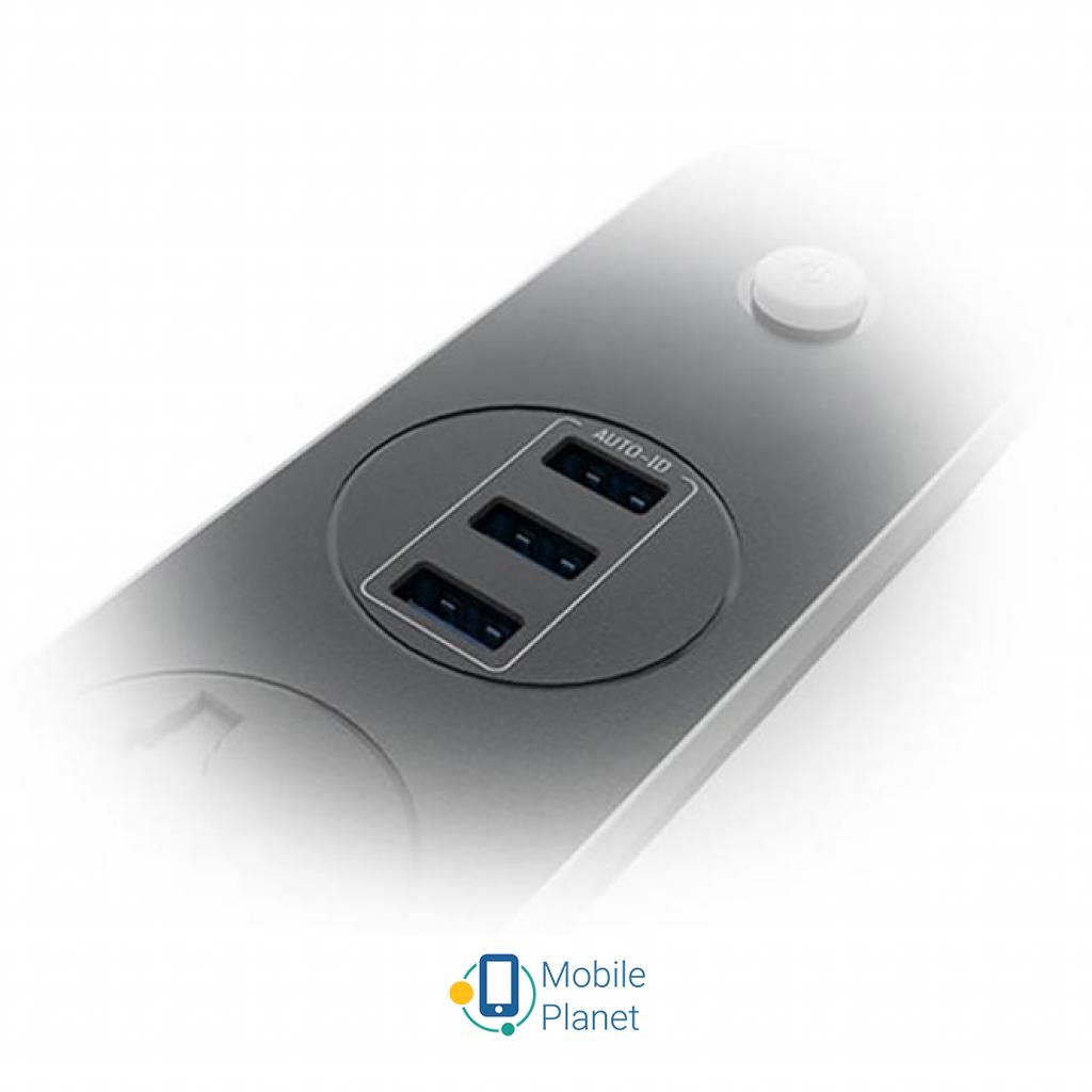 ColorWay CW-CHU33B, 3USB Black 1.8M (CW-CHU33B) Сумарна потужність підключеного навантаження ? 2500 Вт