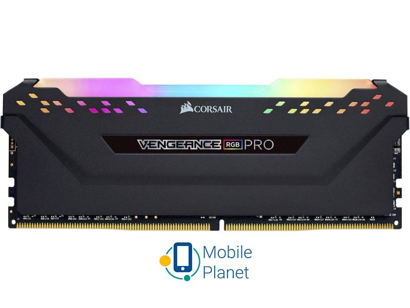 Corsair 16GB 3200MHz Vengeance RGB PRO CL16 (2x8GB) (CMW16GX4M2C3200C16) EU Тип пам'яті: DDR4; Обсяг: 16 Гб (2x8 Гб);