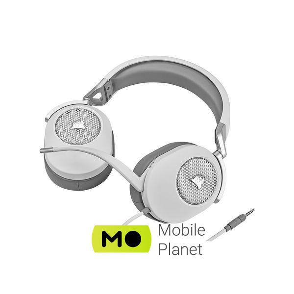 Corsair HS65 Surround Headset White (CA-9011271-EU) (UA) Тип пристрою: гарнітура; Тип: