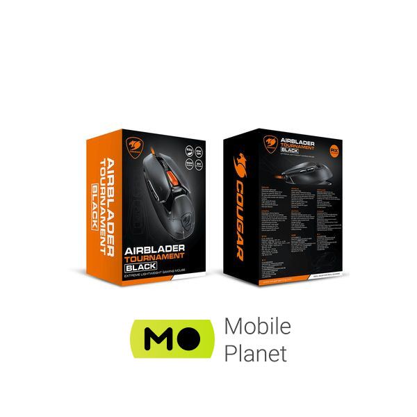 Cougar AirBlader Tournament USB Black (AirBlader Tournament Black) (UA) Тип Геймерские