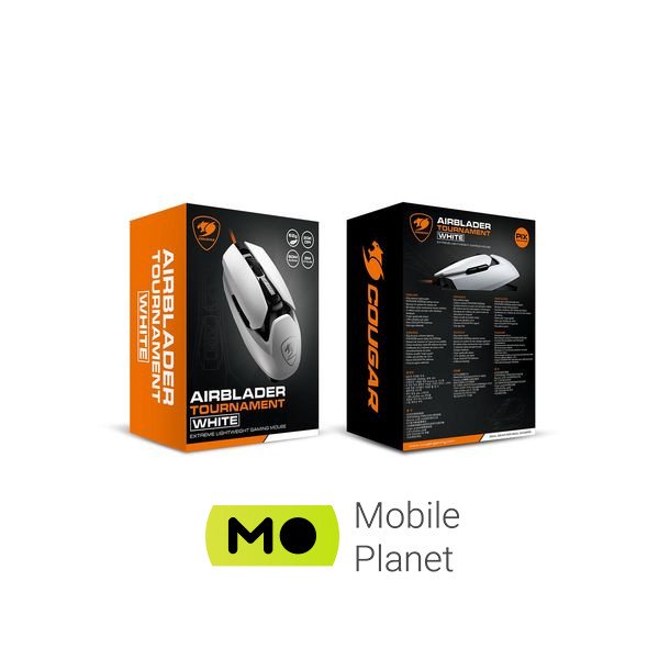 Cougar AirBlader Tournament USB White (AirBlader Tournament White) (UA) Тип: Геймерские; Подключение: