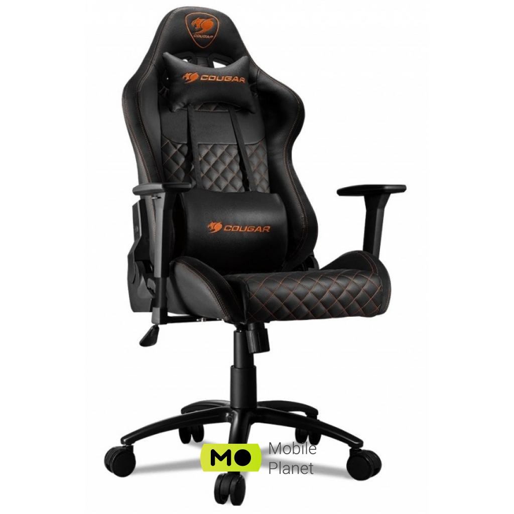 Cougar Armor PRO Black Межа нахилу спинки 170°