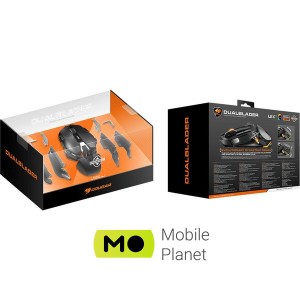 COUGAR DualBlader USB Black (3M800WOMB.0001) (UA) Модель: DualBlader; Підключення: