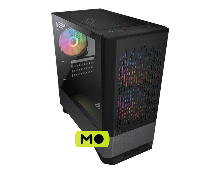 Cougar MG140 AIR RGB Black без БП (UA) Типоразмер: Minitower; Форм-фактор: