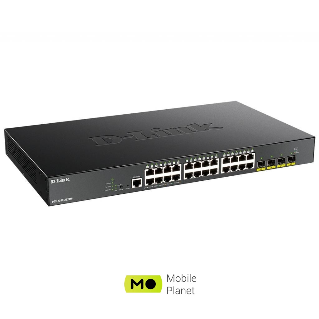 D-Link DGS-1210-28 / ME (DGS-1250-28XMP) (UA) Тип: керований; Форм-фактор: в