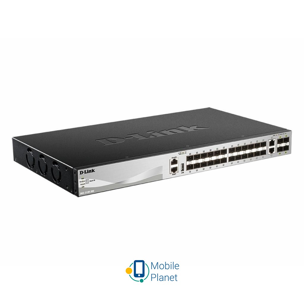 D-Link DGS-3130-30S (UA) Форм-фактор в стойку