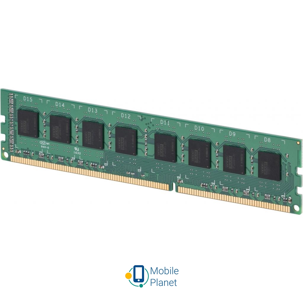 DDR3 8GB 1600 MHz GOODRAM (GR1600D3V64L11/8G) (UA) Тип пам'яті: DDR 3; Обсяг пам'яті: 8