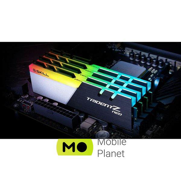 DDR4 16GB (2x8GB) 3600 MHz Trident Z Neo G.Skill (F4-3600C16D-16GTZNC) (UA) Тип пам'яті DDR4