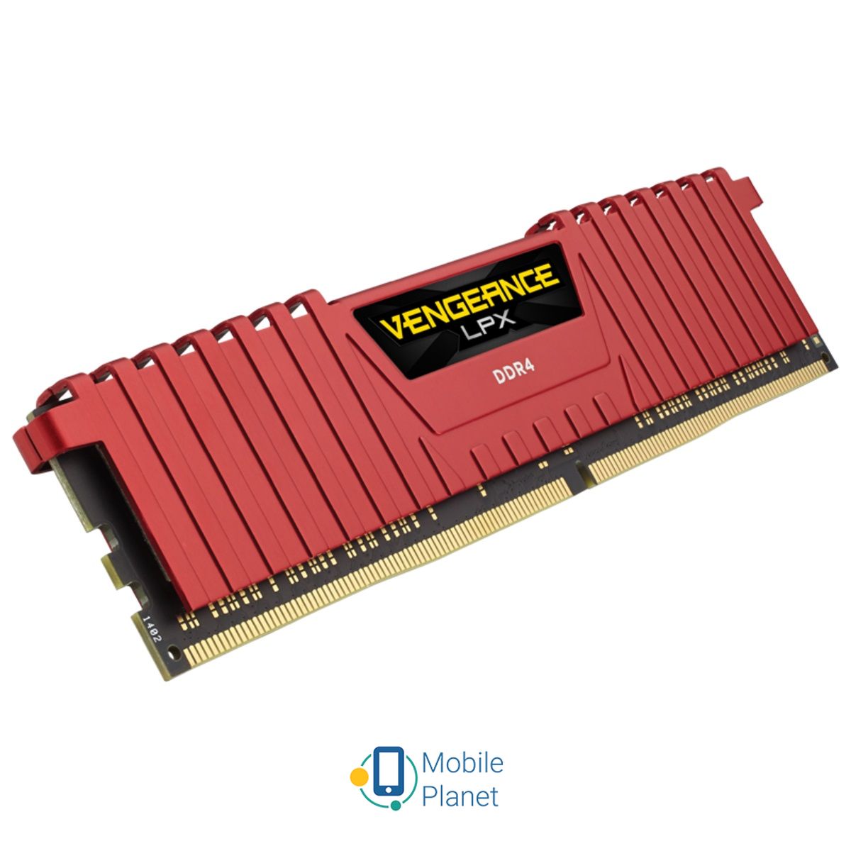 DDR4 2x8GB/3200 Corsair Vengeance LPX Red (CMK16GX4M2B3200C16R) Система охолодження: Пасивна