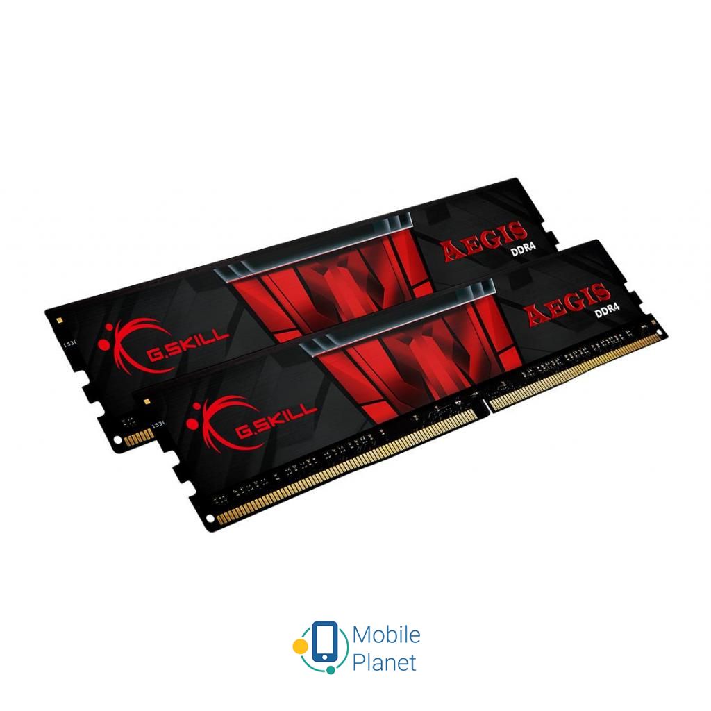 DDR4 32GB (2x16GB) 3200 MHz Aegis G.Skill (F4-3200C16D-32GIS) (UA) Тип пам'яті: DDR4; Обсяг пам'яті: 32