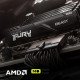 DDR4 32GB (2x16GB) 3200 MHz Fury Beast Black HyperX (Kingston Fury) (KF432C16BB1K2 / 32)