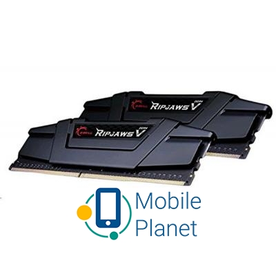 DDR4 32GB (2x16GB) 3200 MHz Ripjaws V G.Skill (F4-3200C16D-32GVK) Тип пам'яті: DDR 4; Обсяг пам'яті: 32