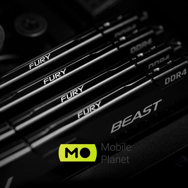 DDR4 32GB 3600 MHz Fury Beast Black HyperX (Kingston Fury) (KF436C18BB/32) (UA) Тип памяти: DDR4; Объем памяти: 32