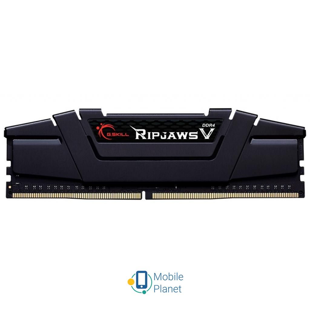 DDR4 64GB (2x32GB) 3200 MHz RipjawsV G.Skill (F4-3200C16D-64GVK) (UA) Тип пам'яті: DDR4; Обсяг пам'яті: 64