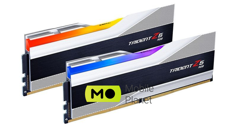 DDR5 2x16GB/6000 G.Skill Trident Z5 RGB Silver (F5-6000J3636F16GX2-TZ5RS) (UA) Тип оперативної пам'яті: DDR5;