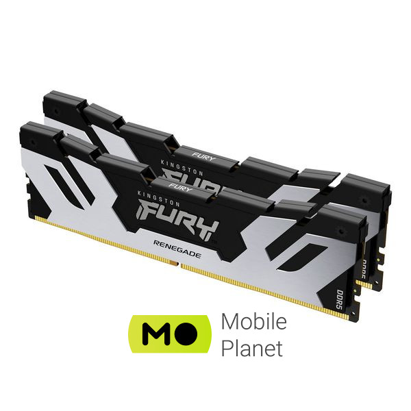 DDR5 32GB (2x16GB) 6400 MHz FURY Renegade Silver Kingston Fury (ex.HyperX) (KF564C32RSK2-32) (UA) Частота пам'яті 6400 МГц