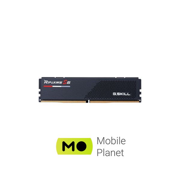 DDR5 64GB (2x32GB) 5600 MHz Ripjaws S5 G.Skill (F5-5600J3636D32GX2-RS5K) Тип пам'яті: DDR5; Об'єм пам'яті: 64