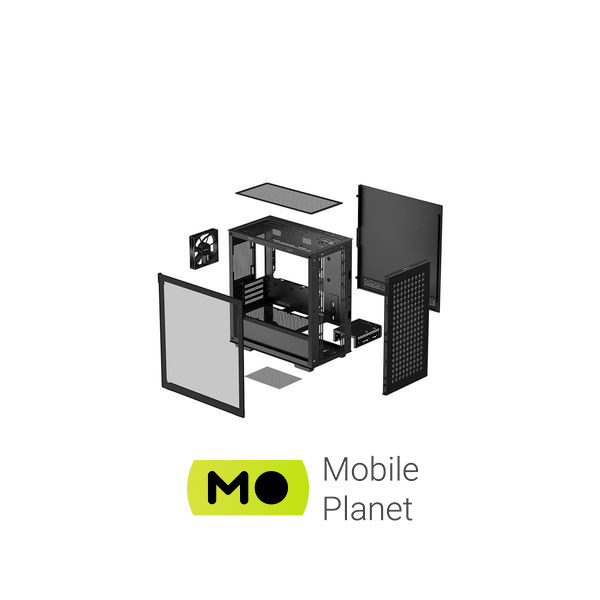Deepcool CH370 Black (R-CH370-BKNAM1-G-1) Типорозмір Minitower