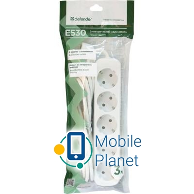 Defender E530 3.0 m 5 троянд white (99230) (UA) Тип подовжувач