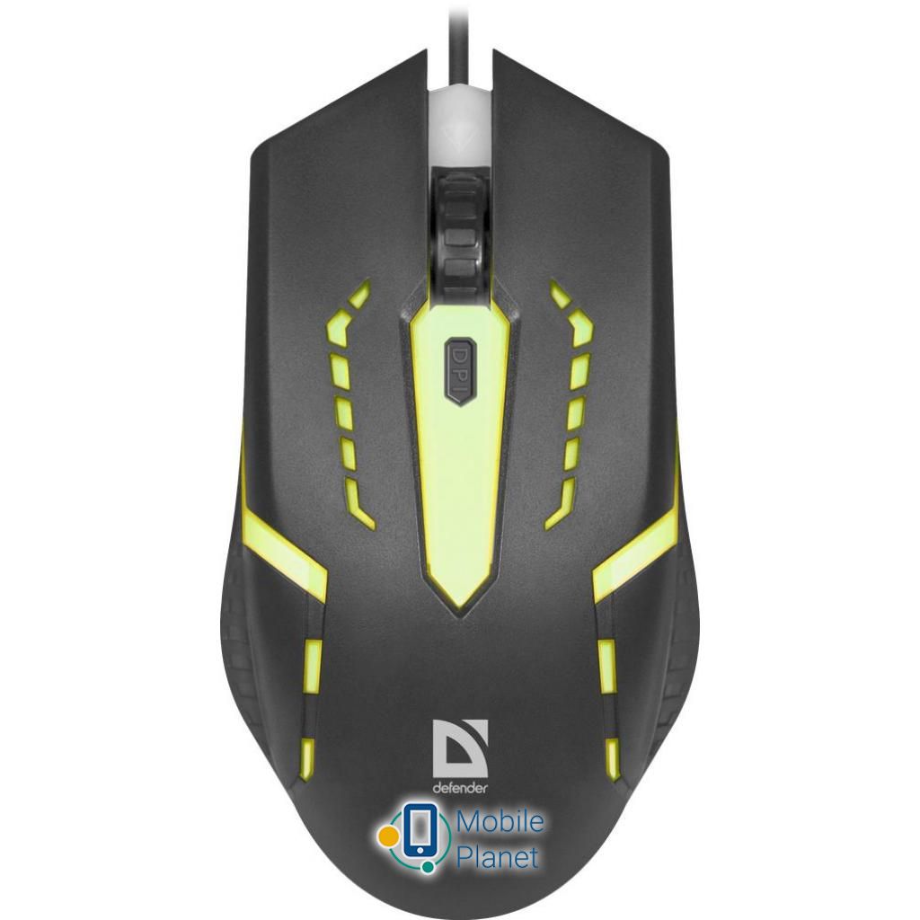 Defender Hit MB-601 Black (52601) (UA) Роздільна здатність (max) 1200 dpi