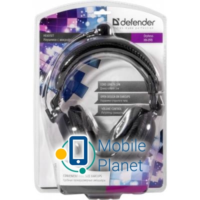 Defender Orpheus HN-898 (63898) (UA) Тип: музика і розваги; Тип