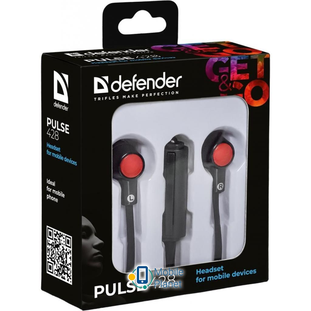 Defender Pulse 428 Black (63428) (UA) Тип музыка и развлечения